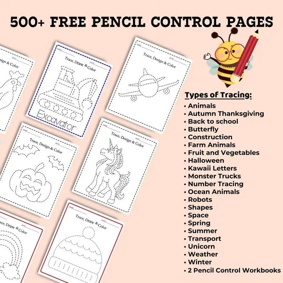 20,000+ Smart Kids Learning Worksheets: The Ultimate Screen-Free Bundle - Image 9