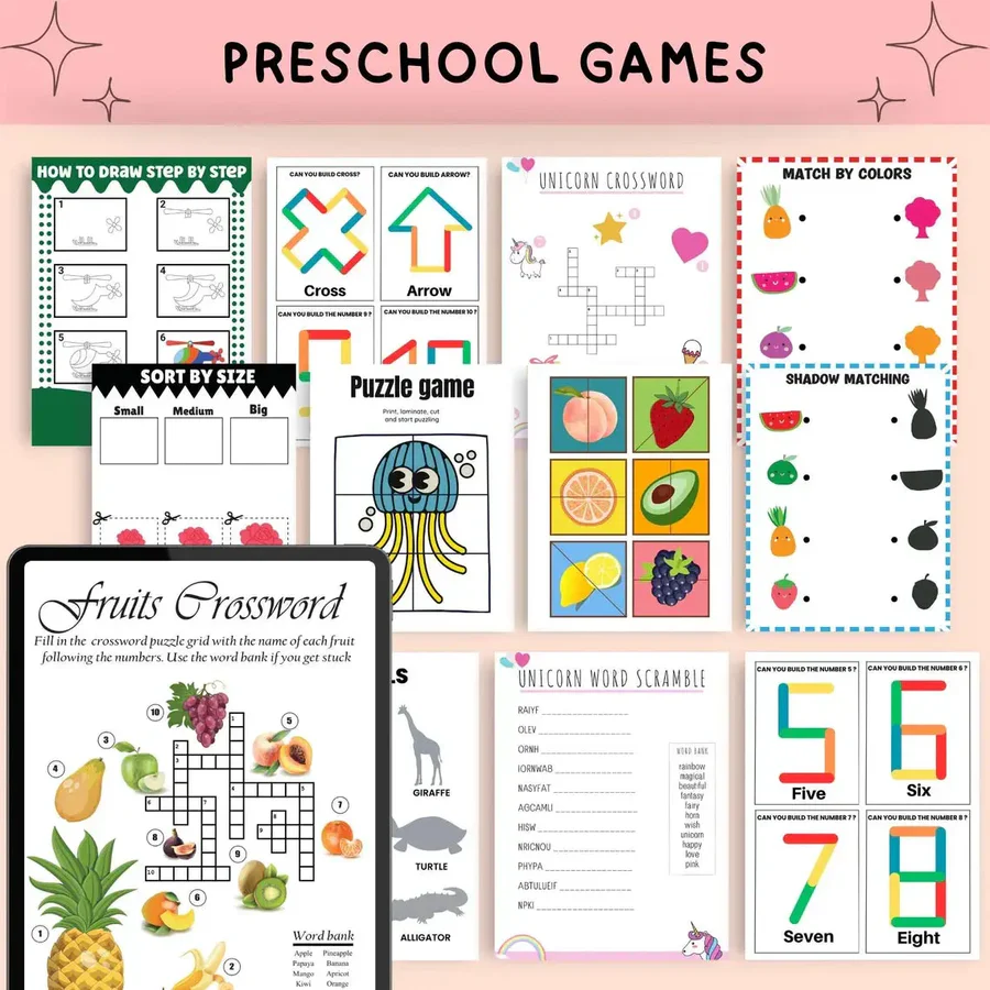 20,000+ Smart Kids Learning Worksheets: The Ultimate Screen-Free Bundle - Image 4